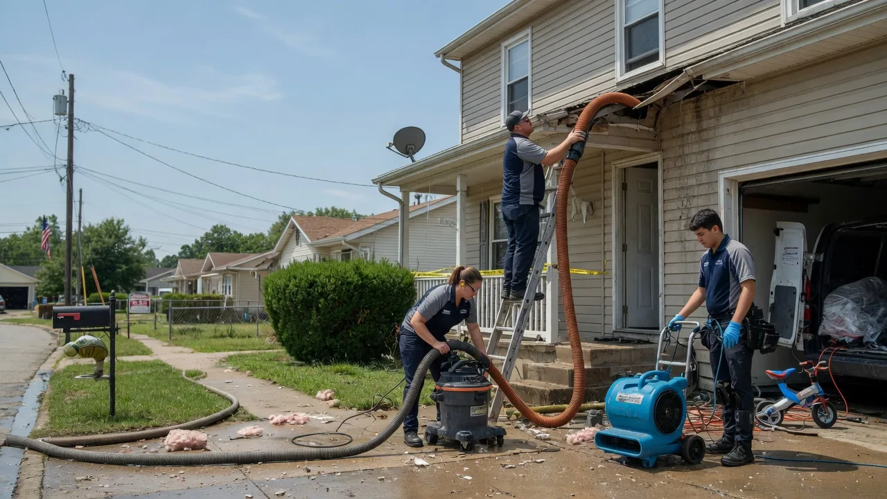 Water Damage Restoration in Wolcott, IN near me